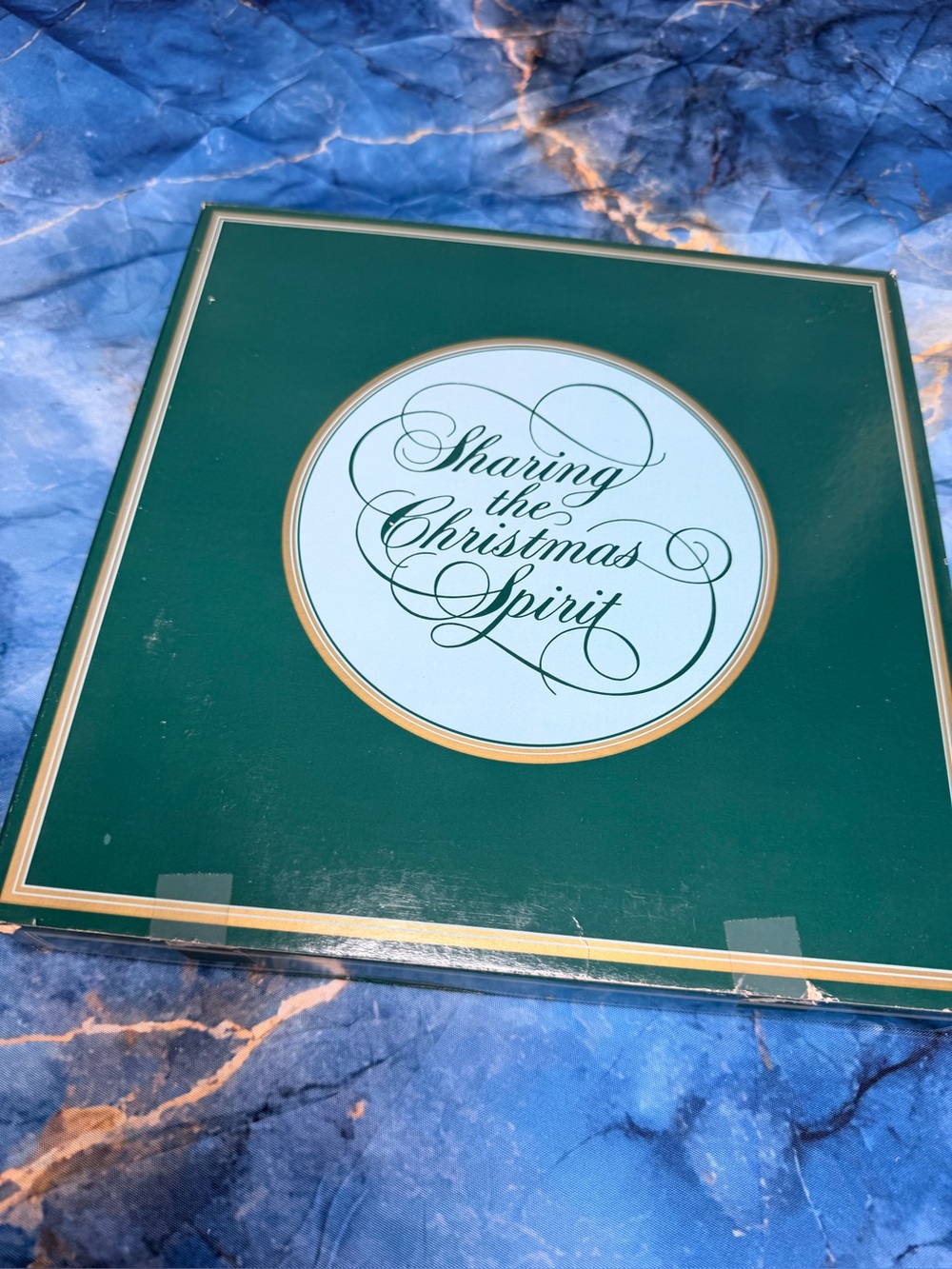 Vintage Christmas plate 1981 NIB